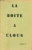 La boîte à clous n°3 mai 1950 - Positions et propositions par M.P. - Senghor poète d'aujourd'hui par Jacques Arnold - Saint-Exupéry et l'amour par ...