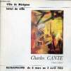 Catalogue d'exposition Charles Cante (1903-1981) - Ville de Mérignac hôtel de ville - Rétrospective du 6 mars au 3 avril 1982.. Collectif