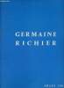 Catalogue d'exposition Germaine Richier 1904-1959 - 7 juillet / 30 septembre 1964 - Arles Musée Réattu.. Collectif