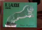 Catalogue de ventes aux enchères René Lalique 1860-1945 verreries nouveau drouot salle n°6 lundi 19 octobre 1987.. Boisgirard Marcilhac Maury