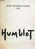 Catalogue d'exposition Humblot - Musée Toulouse-Lautrec Albi - 5-28 avril 1968.. Collectif