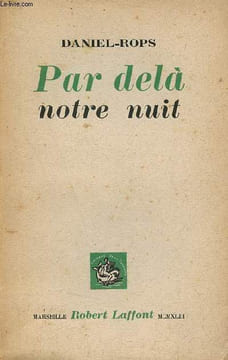 Par delà notre nuit - Envoi de l'auteur - 12e édition.. Rops Daniel