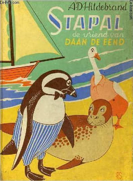 Stapal , de vriend van daan de eend - Tweede druk.3. A.D.Hildebrand