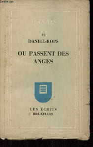 Ou passent les anges - Envoi de l'auteur - Collection essais 2.
