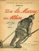 De la Marne au Rhin - Dessins des années de guerre 1914-1919 - Tome 1 - Collection des grands humoristes.. Forain