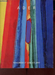 Catalogue de ventes aux enchères - Artistes abstraits des années 50 (1re vente) provenant des Collections Michel Ragon Rolf Yährling et divers art moderne et contemporain gravures dessins peintures sculptures - Drouot Richelieu vendredi 1er juillet 2005.