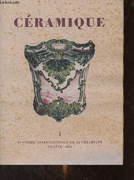 Céramique - Tome 1 - Etudes céramologiques.. Collectif