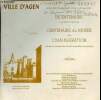 Programme Ville d'Agen journées commémoratives 29.30.31 mai 1976 bicentenaire de la société académique et centenaire du musée avec l'inauguration des ...