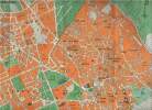Map plan de Marrakech hôtels renseignements sur la région - Plan dépliant en couleur d'environ 51 x 41 cm.. Collectif