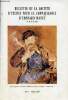 Bulletin de la société d'études pour la connaissance d'Edouard Manet n°1 juin 1967 - Avant propos - une palette dédicacée à Mme Henri Guérard - Manet ...