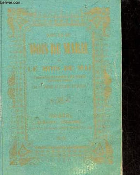 Nouveau mois de Marie ou le mois de mai consacré à la gloire de la mère de Dieu - Nouvelle édition.. Par un prêtre du diocèse de Belley