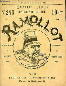 Histoires du Colonel Ramollot n°280 dimanche 14 décembre 1890 - Le sacrifice d'Abraham - discussion médicale - distinguons - échos de la chambrée.