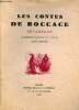 Contes de Boccace - Tome premier - Exemplaire n°310/1000 sur vélin.. Boccace