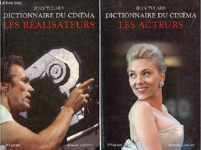 Dictionnaire du cinéma - En deux tomes - Tomes 1 + 2 - Tome 1 : Les réalisateurs - Tome 2 : Les acteurs - Collection bouquins.