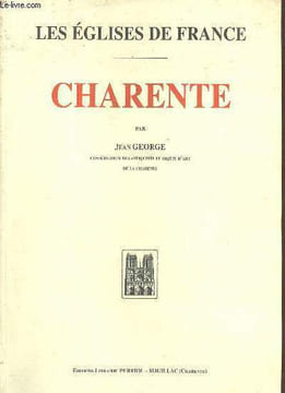 Les églises de France - Charente.. George Jean