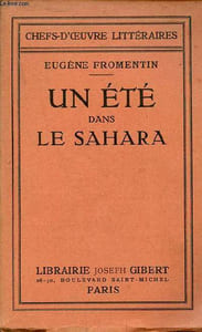 Un été dans le sahara - Collection chefs d'oeuvre littéraires n°28.