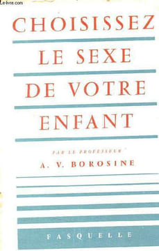 Choisissez le sexe de votre enfant.. A.V.Borosine