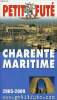 Petit futé Charente Maritime 2005-2006.. Collectif