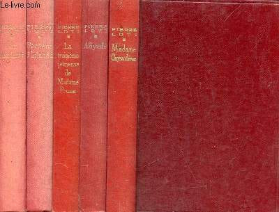 Lot de 5 livres de Pierre Loti : Les désenchantées + pêcheur d'Islande + la troisième jeunesse de Madame Prune + Aziyadé + Madame Chrysantheme.. Loti ...