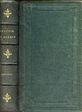 Lettres d'Eugénie de Guérin - 2e édition.. De Guérin Eugénie