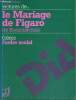 Lectures de... le Mariage de Figaro de Beaumarchais thème l'ordre social - Collections DIA.. Villani Arnaud