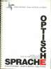 Optische Sprache.. Schrader Einhard & Biehne Joachim & Pohley Katja