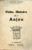 Petite histoire de l'Anjou.. Levron Jacques