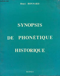 Synopsis de phonétique historique.