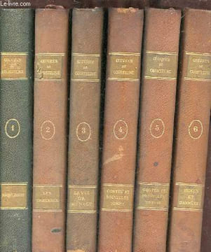 Oeuvres complètes de Courteline - 10 tomes - Tomes 1+2+3+4+5+6+7+8+9+10 - Tome 1 : Boubouroche suivi de philosophie illustrions de Dunoyer de Segonzac ...