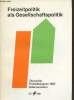 Freizeitpolitik als gesellschaftspolitik deutscher freizeitkongress 1987 dokumentation.. Collectif