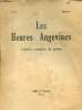 Les heures angevines cahiers mensuels de poésie janvier 1947.. De Montergon Camille