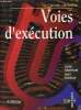 Voies d'exécution - Cours élémentaire droit économie - 4e édition.. Couchez Gérard
