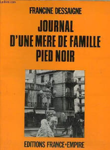 Journal d'une mère de famille pied noir.