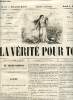 La vérité pour tous n°17 deuxième année jeudi 1er avril 1858 - Babel ou les assises de la libre pensée - la Basse-Bretagne et la bourse à M.le ...