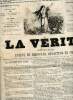 La vérité contemporaine n°62 troisième année jeudi 10 février 1859 - La Garène nous gagne - tablettes de la vérité - souvenirs et anecdotes guerre de ...