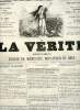 La vérité contemporaine n°71 troisième année jeudi 11 avril 1859 - Les forçats volontaires - Jules Janin moraliste - autrefois et aujourd'hui simple ...