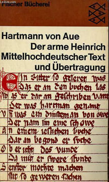 Der arme Heinrich.. Von Aue Hartmann