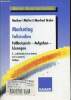 Marketing Fallstudien fallbeispiele - aufgaben - lösungen - 2. vollständig überarbeitete und erweiterte auflage.. Meffert Heribert & Bruhn Manfred