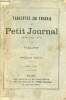 Tablettes du travail du Petit Journal (août 1877-1878) - 2e édition.. Valyn