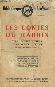 Les contes du Rabbin les meilleures histoires juives - histoires courtes, faciles à lire, faciles à retenir, faciles à raconter - Collection ...