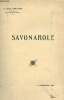 Savonarole - Discours prononcé le 14 décembre 1936 à la séance d'ouverture de la conférence des avocats stagiaires de Bordeaux - Barreau de Bordeaux - ...