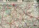 Carte routière n°13 Vendée - carte taride en couleur d'environ 90 x 72 cm - sur papier simili japon - échelle 1 : 250 000 .. Collectif