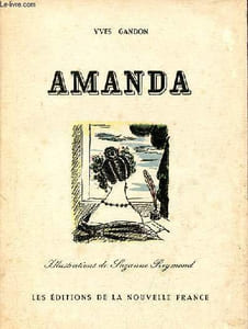 Amanda - Collection la main-d'or n°20 - exemplaire n°2972 sur vélin blanc.
