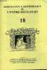 Association cartophilique de l'Entre-deux-Mers n°18 liste des adhérents au 01-01-2005.. Collectif