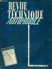 Revue technique automobile n°181 mai 1961 - Les plastiques dans l'automoibile - le moteur Peugeot 404 à injection - servo-freins pour voitures de ...