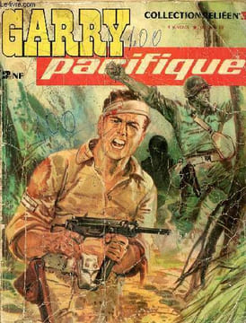 Garry pacifique collection reliée n°5 contenant 4 numéros n°16 au 19 1962 - Garry et l'affaire kalista - la montagne du silence - garry dans les ...