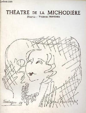 Programme théâtre de la michodière - Gog et Magog comédie en 3 actes de Roger Mac Dougall et Ted Allan d'après une nouvelle de Roy Vickers version ...