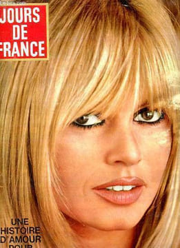 Jours de France n°600 14 mai 1966 - Une histoire d'amour pour B.B. - Une histoire d'amour pour B.B. - pour B.B. cet été le film de ses rêves - les ...