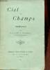 Ciel et champs poésies.. L'Abbé A.Poullou
