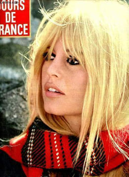Jours de France n°638 4 février 1967 - Brigitte Bardot la vie à deux - plein soleil sur la neige - le tricot jours de France un ensemble pour dame - ...